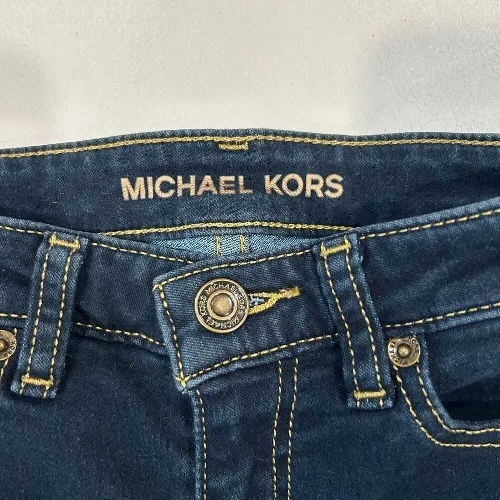 Michael Kors Dark Wash Skinny Jeans Women’s Size 4 Stretch Denim
